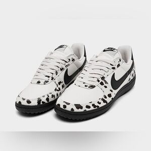 Nike Field General White and Black Animal Print Sneakers. NWT